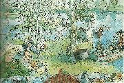 Carl Larsson kraftfangst Germany oil painting artist